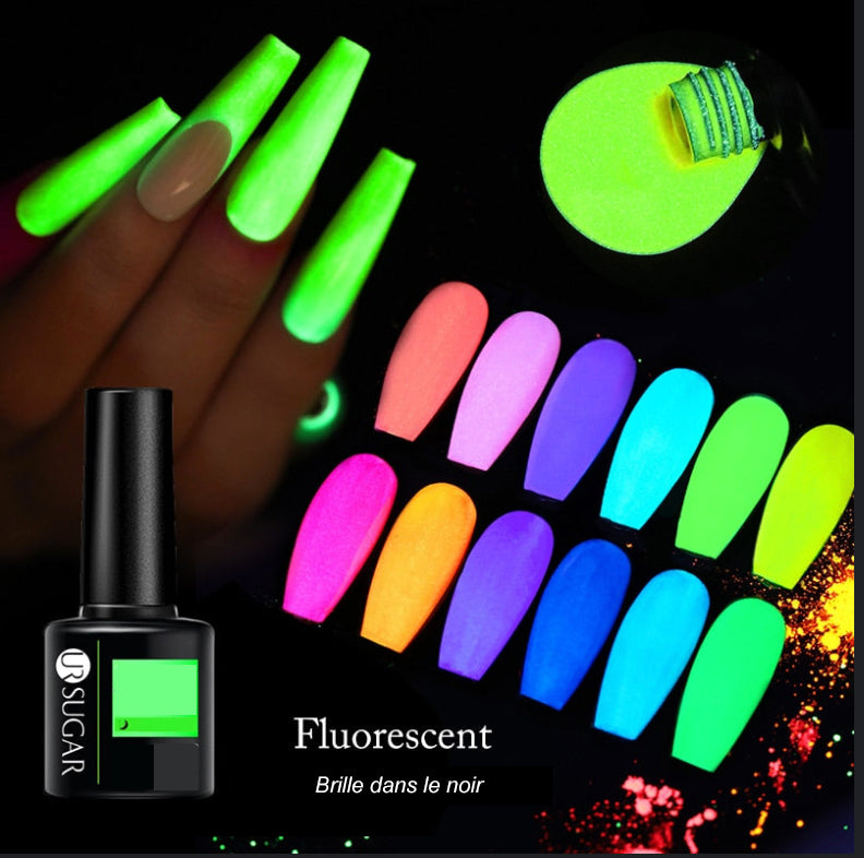 Vernis à ongles fluorescent