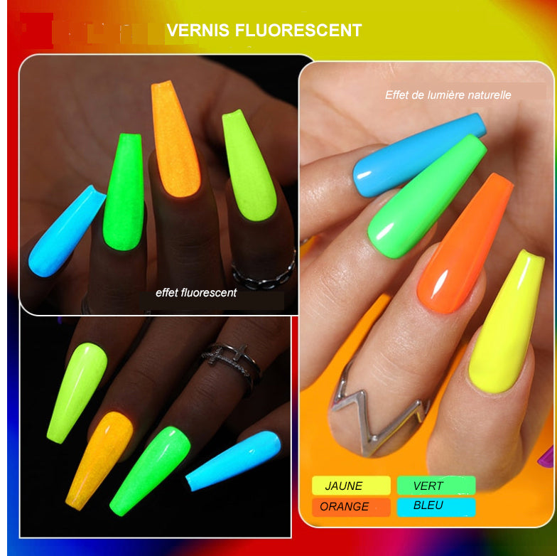 Vernis à ongles fluorescent