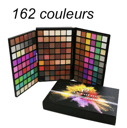 Fards à paupières, palette fond de teint