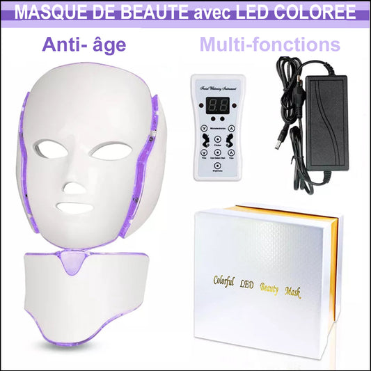 Masque à LED 7 couleurs